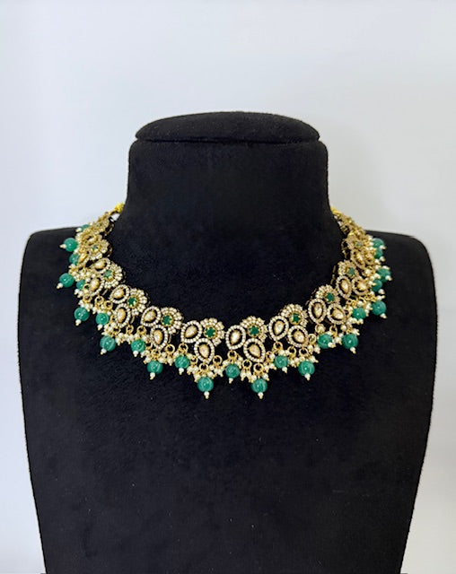 Victorian Green Necklace