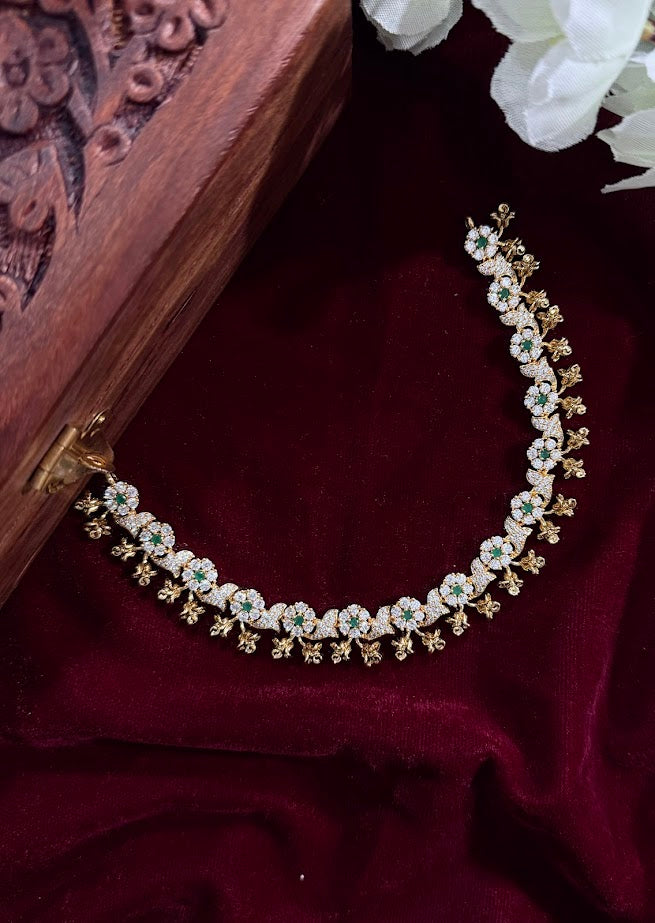 Golden Bloom Short Necklace