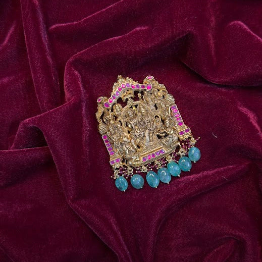 Ramparivar Kundan Pendant