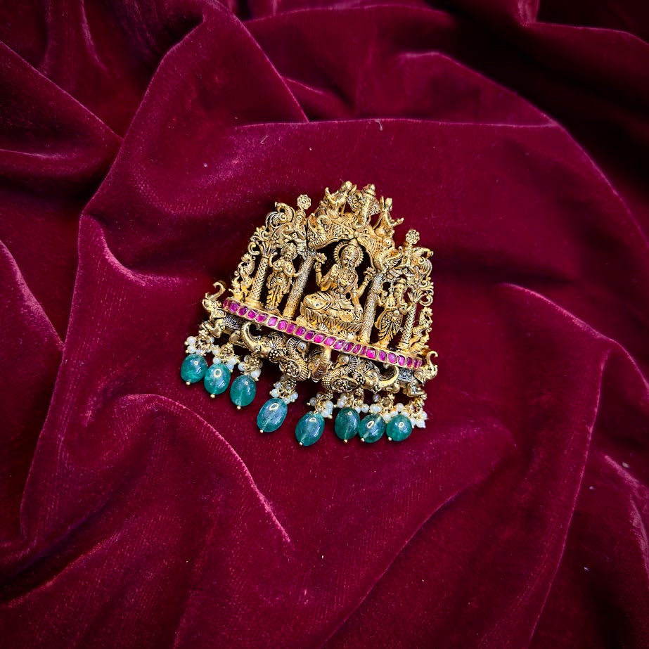 3D Lakshmi Pendant