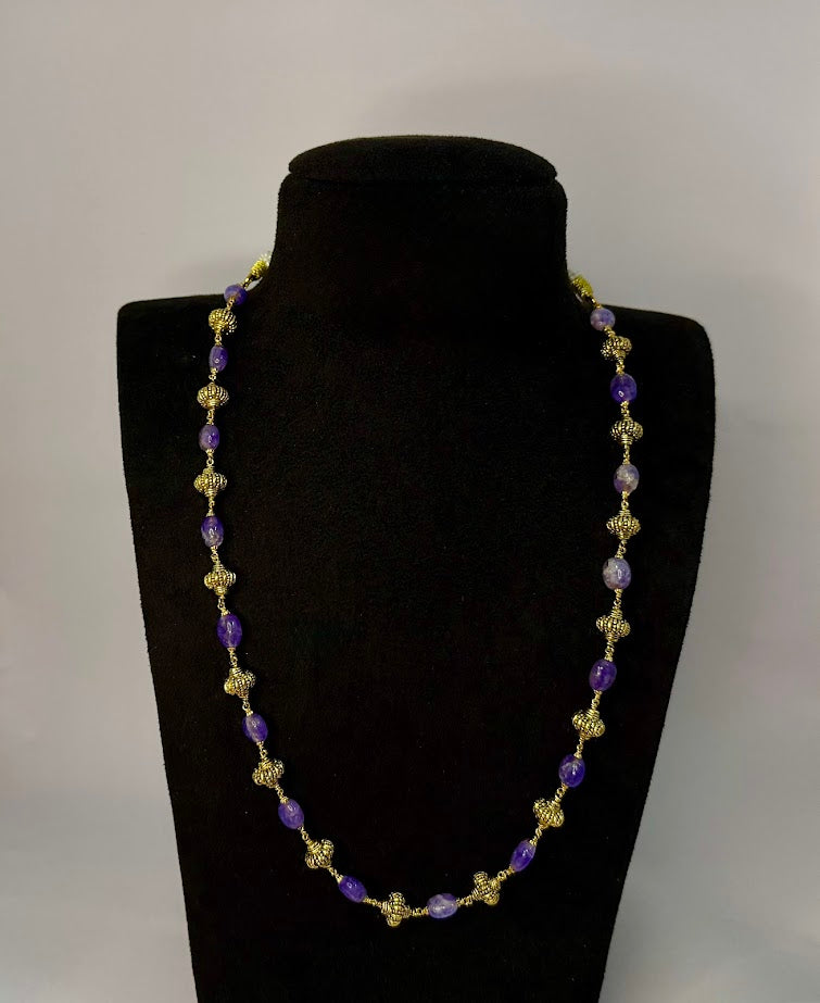 Lavender Bead Single Layer Mala