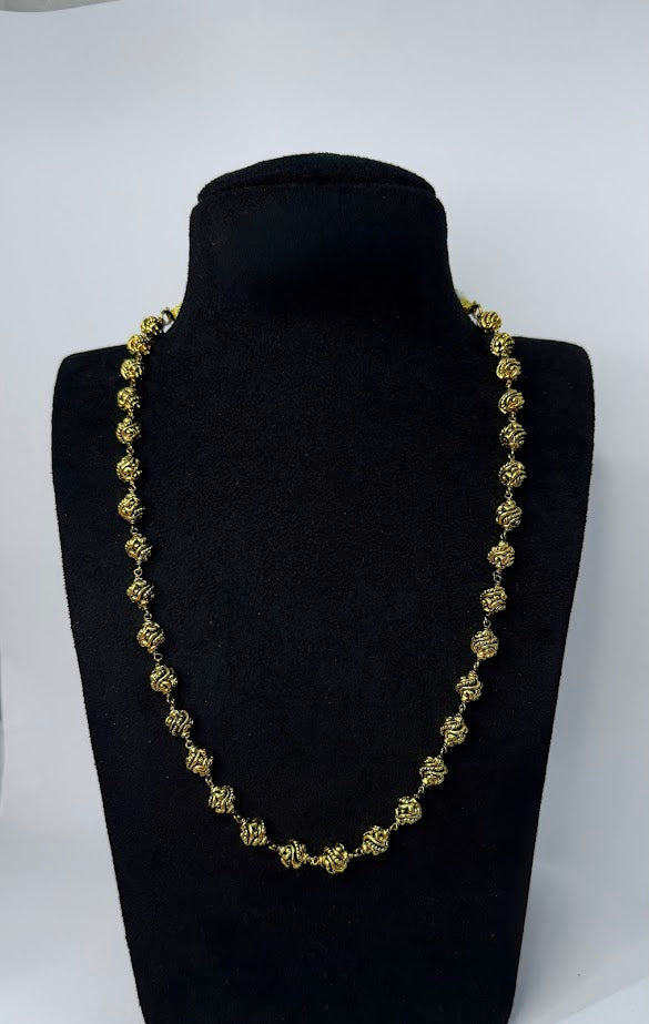 Temple Design Gundu Mala