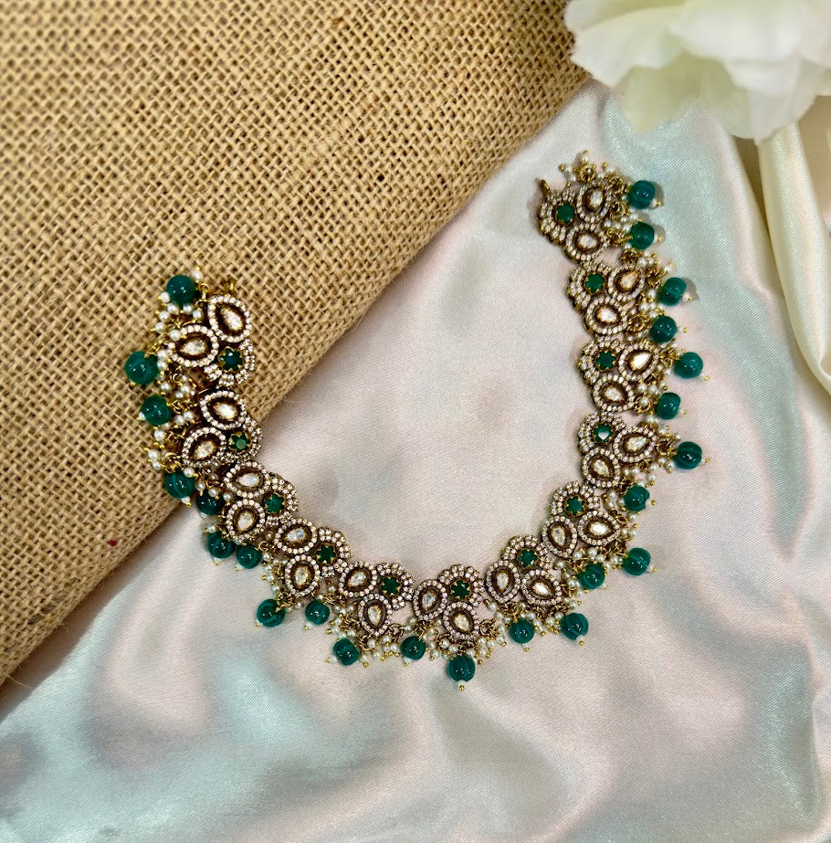 Victorian Green Necklace