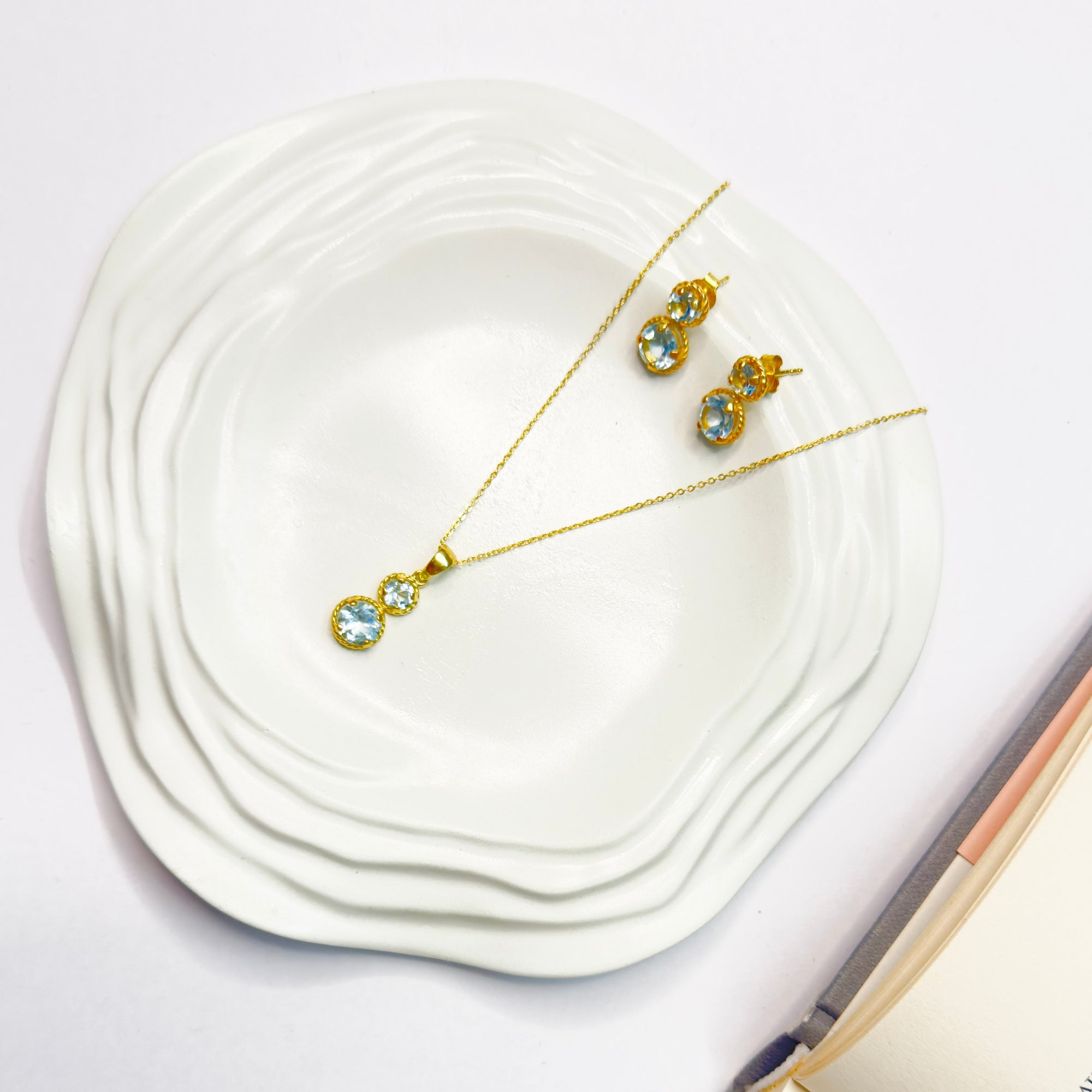 Blue Topaz Set