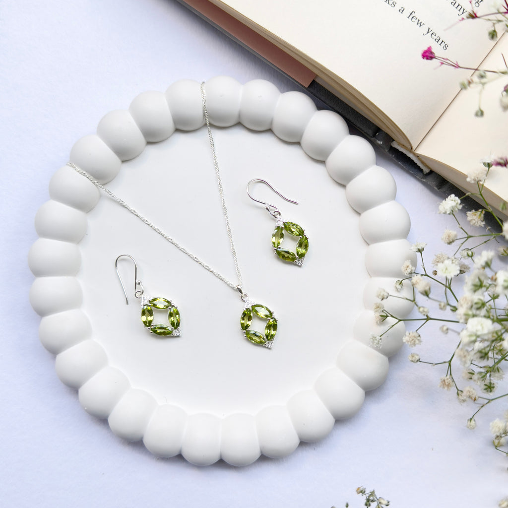 Leaf Luxe Pendant Set