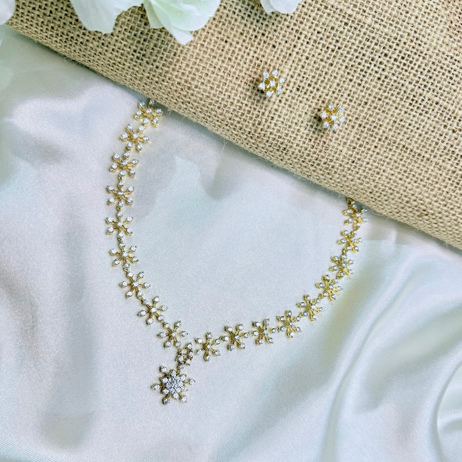 Felora Diamond Design Necklace