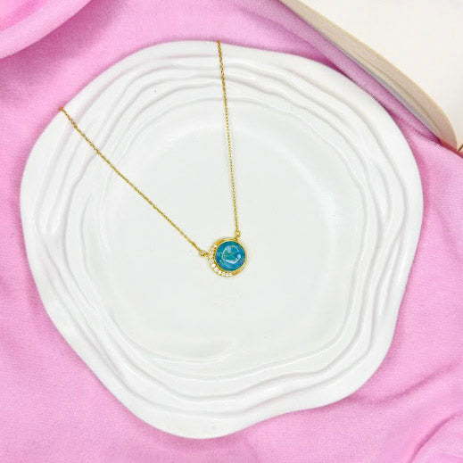Golden Turquoise Necklace