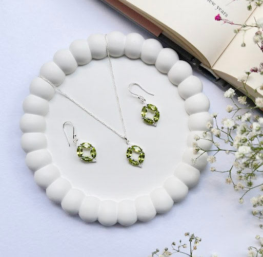 Leaf Luxe Pendant Set