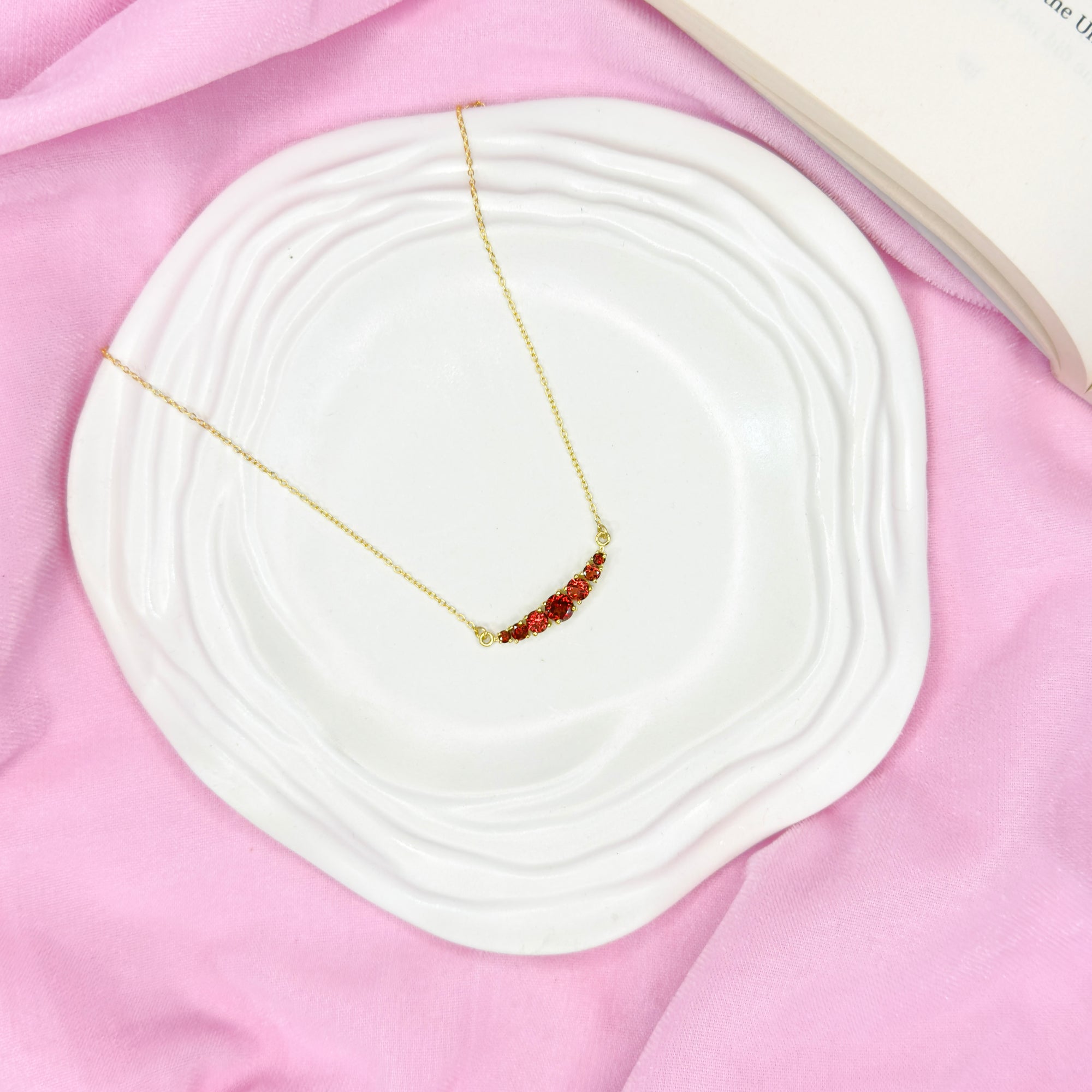 Red Stone Necklace