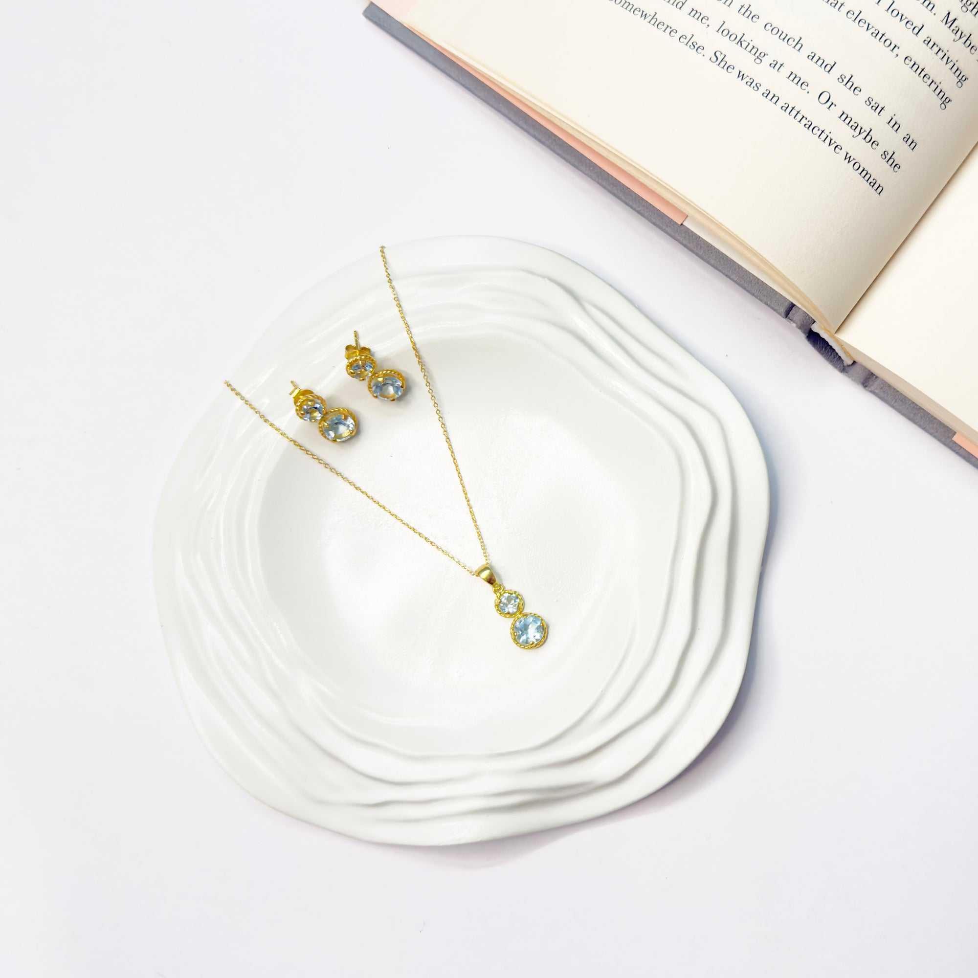 Blue Topaz Set